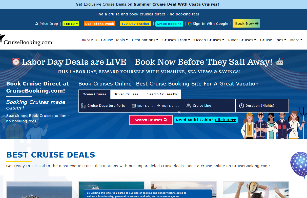 SERV2505-0000125 Tour Cruise Booking Engine