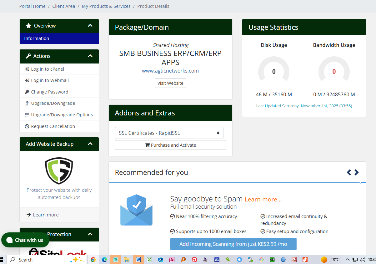 NESTICT INFOTECH Webhosting  Upgrades to a New Billing Platform