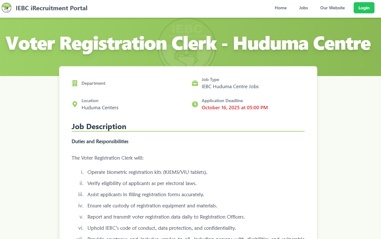 Continuous Voter Registration to Resume in September Ahead of 2027 General Election