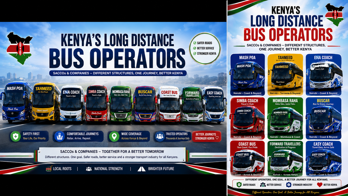 Why Some Big Bus Operators in Kenya Are SACCOs While Others Operate Independently