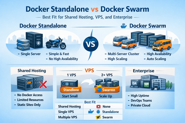 Docker Swarm vs Docker Standalone