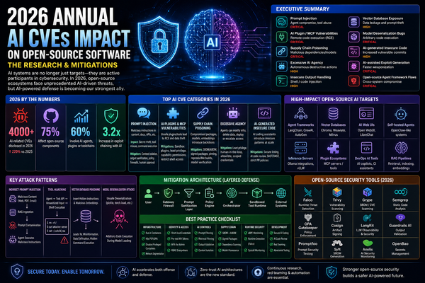 2026 Annual AI CVEs Impact on Open-Source Software: Research and Mitigations