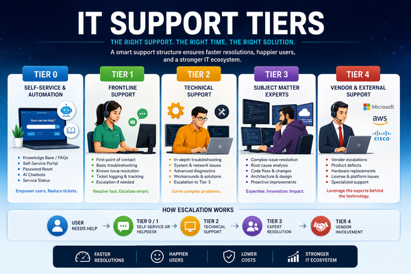 IT Support Service Levels Explained