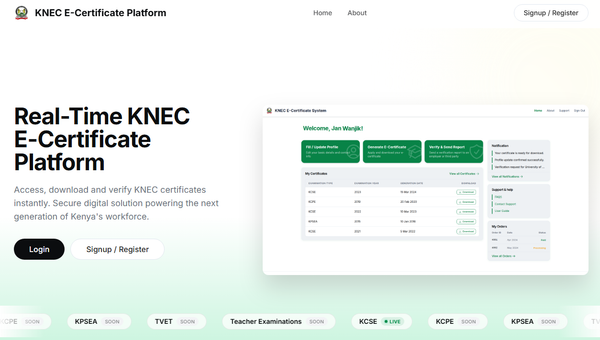 How to Verify Your KNEC Certificate Online in Kenya