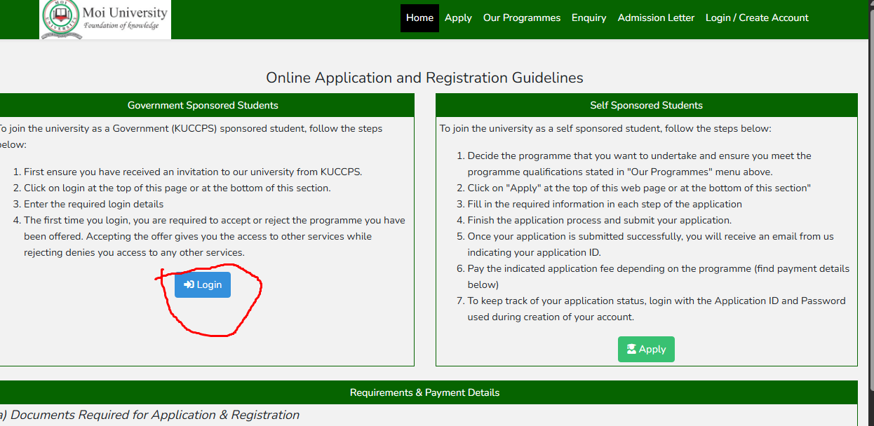 How to Join Moi University Through KUCCPS: Online Application and Registration Guide