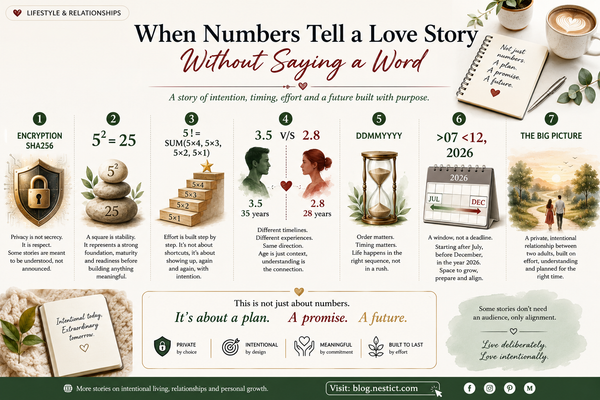 When Numbers Tell a Love Story Without Saying a Word